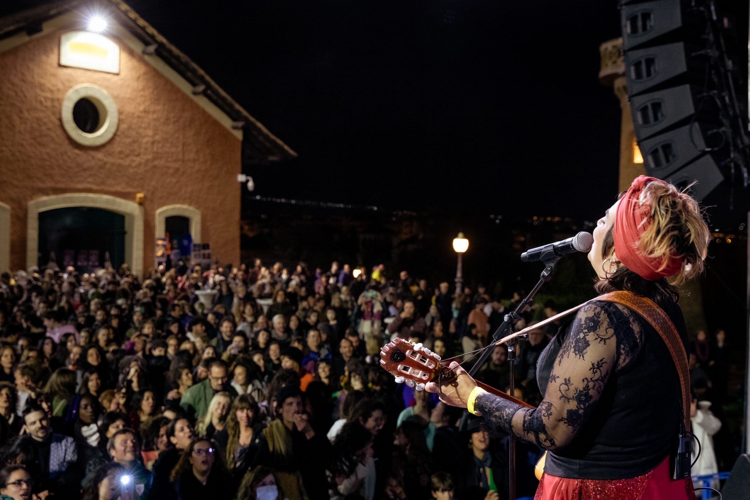 Amparo Sánchez en el festival Granada 100% Mujer